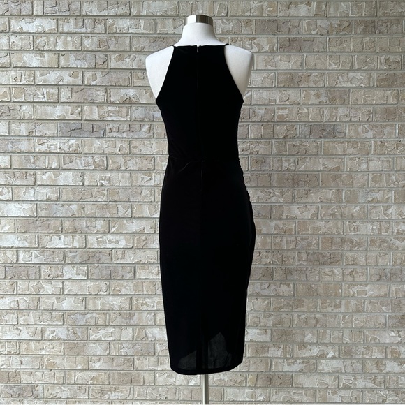 Aqua Long Velvet Dress Size M 🌸 - Picture 3 of 8